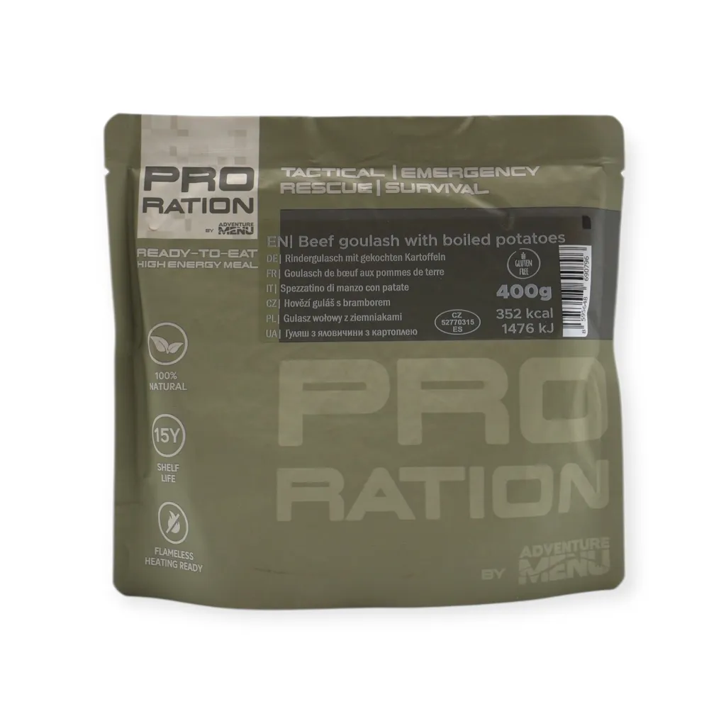 Proleafshop PRO Ration Beef Goulash with Boiled Potatoes