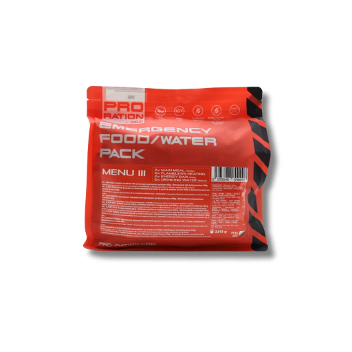 [PRO0025] Proleafshop PRO Ration Emergency Pack Menu I - Food & Water 